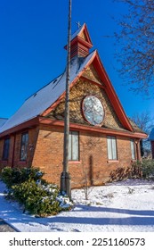 St  Stephen's Anglican Church constructed in 1895 in the city Maple  Vaughan  Ontario  Canada  A National Heritage site 