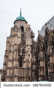 St. Stephen's Cathedral (Domkirche) On Stephansplatz, In Center Of Vienna