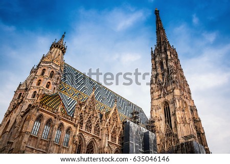 St. Stephen's Cathedral (Vienna, Austria).