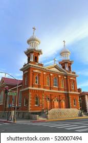 St Thomas Aquinas Cathedral In Reno, Nevada, USA