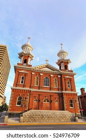 St Thomas Aquinas Cathedral In Reno, Nevada, USA