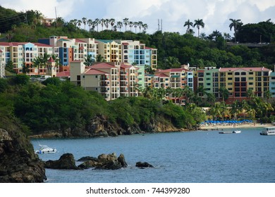 St Thomas Us Virgin Islands Stock Photo 744399280 