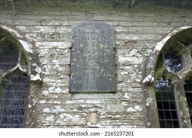 St Tudy Civil Parish River Camel Valley Cornwall England UK