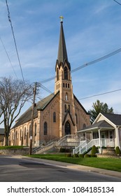 Front View White Church Dubina Stock Photo (Edit Now) 34438420 ...