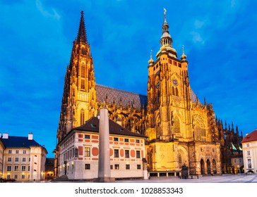 St. Vitus Cathedral In Prague