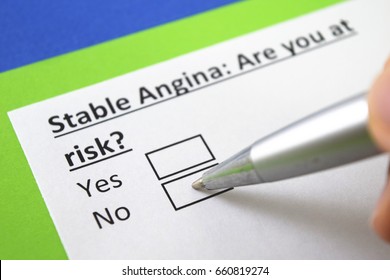 Stable Angina : Are You At Risk? Yes Or No