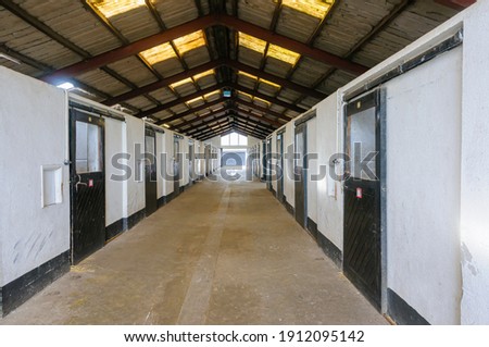 Stable block at a stud farm
