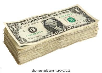 24,858 Stack of one dollar bills Images, Stock Photos & Vectors ...