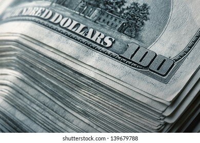 Stack Of $100 Dollar Bills