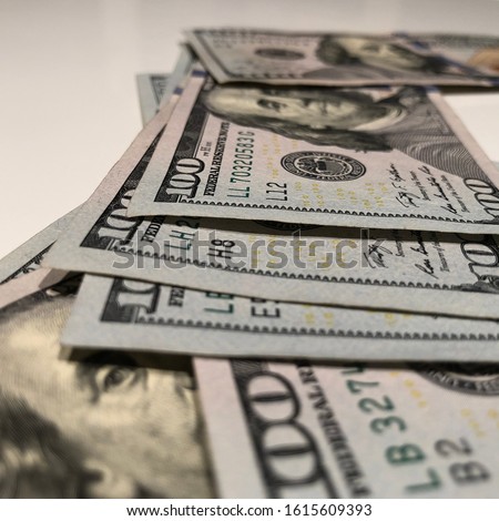 Stack of 100 Dollar Bills - Wealth Concept, Cash, Millionaire Concept, Wads of Cash, Stacks of Cash, Cash Money