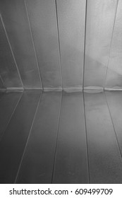 stack of aluminum angle shape in the factory