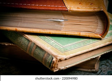 stack of books