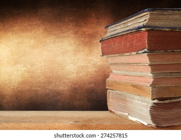 stack of books - Shutterstock ID 274257815