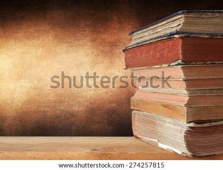 stack of books