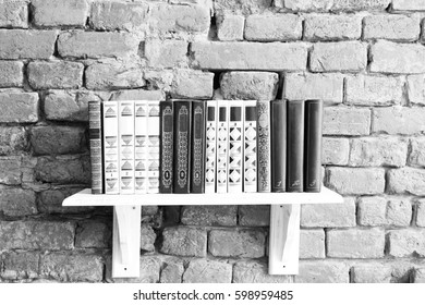 stack of books, bricks
