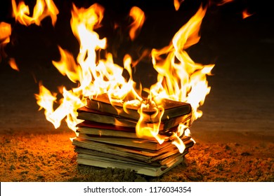 burning book books stack shutterstock these