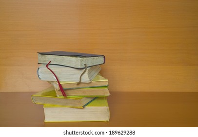 stack of books, free copy space