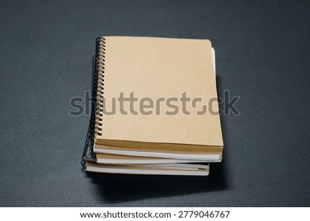 stack of books on a table