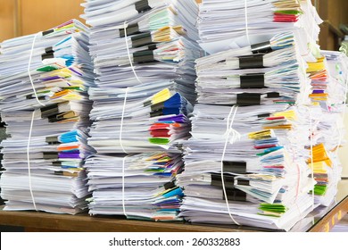 Stack Of Business Papers