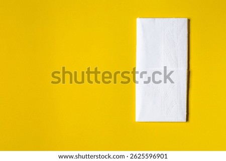 A stack of clean, white dry tissues arranged neatly on a surface. Soft texture and hygienic appearance, ideal for personal care, hygiene, or household use. Minimalist background emphasizes cleanlines