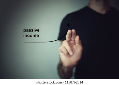 Stack of coins and arrow are growth up