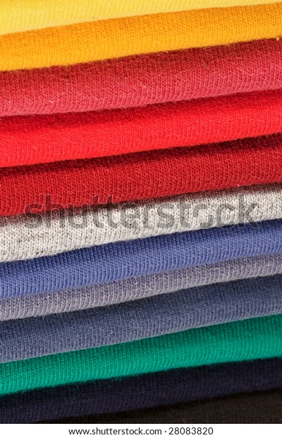 bright colored tee shirts