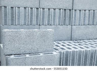 Stack Concrete Blocks Construction Background Texture Stock Photo ...