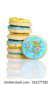 Stack Of Easter Sugar Cookies