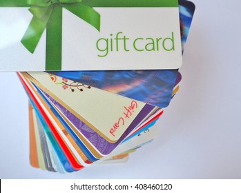 Stack Of Gift Cards