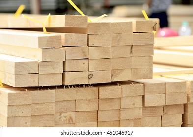 Stack Of Lumber
