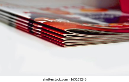 A Stack Of Magazines