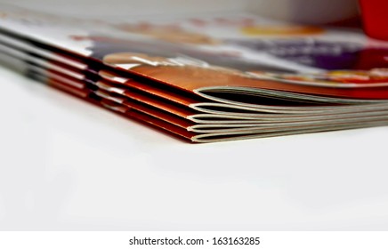 A Stack Of Magazines