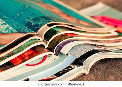 Stack Of Magazines