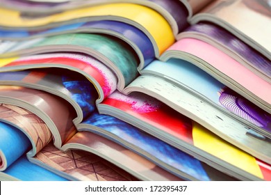 Stack Of Magazines - Information