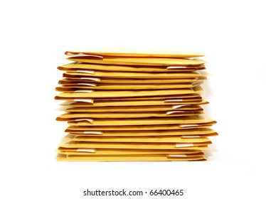 Stack of mail envelopes