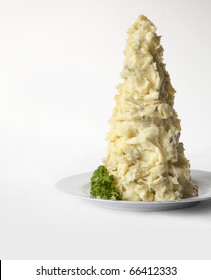 Stack of Mashed Potatoes