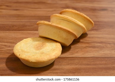 Stack of meat pies