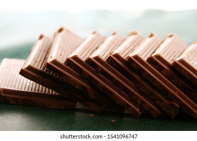 Stack Milk Chocolate Bar Background Stock Photo 1541096747 | Shutterstock