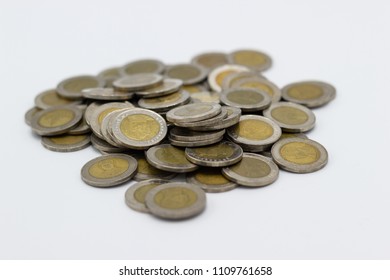 the stack of money, Concepts saving money.