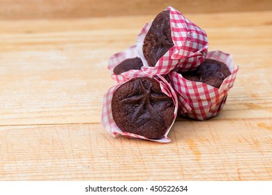 stack of muffins
