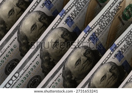 Stack Of New One Hundred Dollar Bills