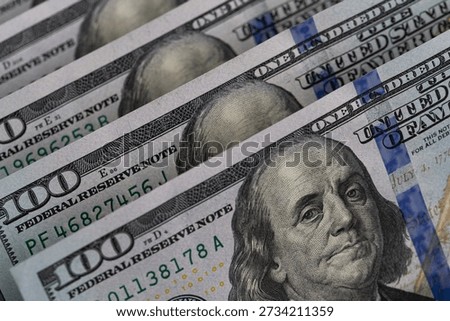 Stack Of New One Hundred Dollar Bills