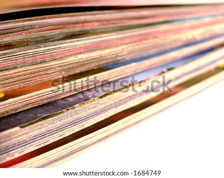 stack of newspaper