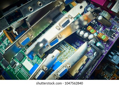 Computer Motherboard Closeup Stock Photo 123367363 | Shutterstock