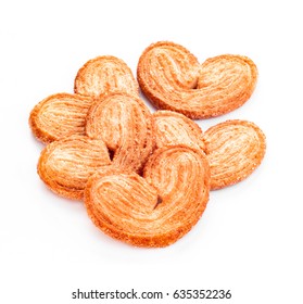 Stack Of Palmiers (elephant Ear), Puff Pastry Cookie