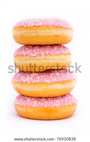 Similar – Pink donuts Food Roll