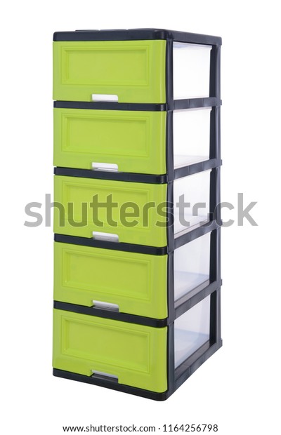 Stack Plastic Storage Drawer Home Office Stock Photo Edit Now