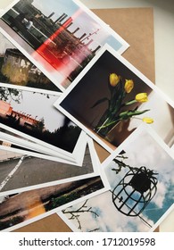 Stack Of Printed Color Photographs