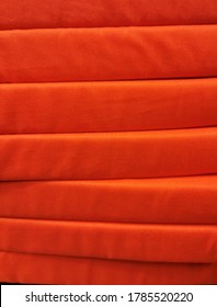 Stack Of Red Pillows For Chairs, Abstract Background