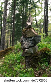 Stack of Rocks in the forest